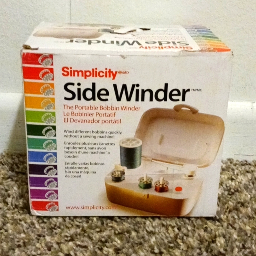 Portable bobbin winder